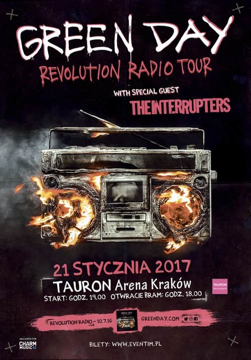 Green Day w Polsce! 3 green-day-plakat