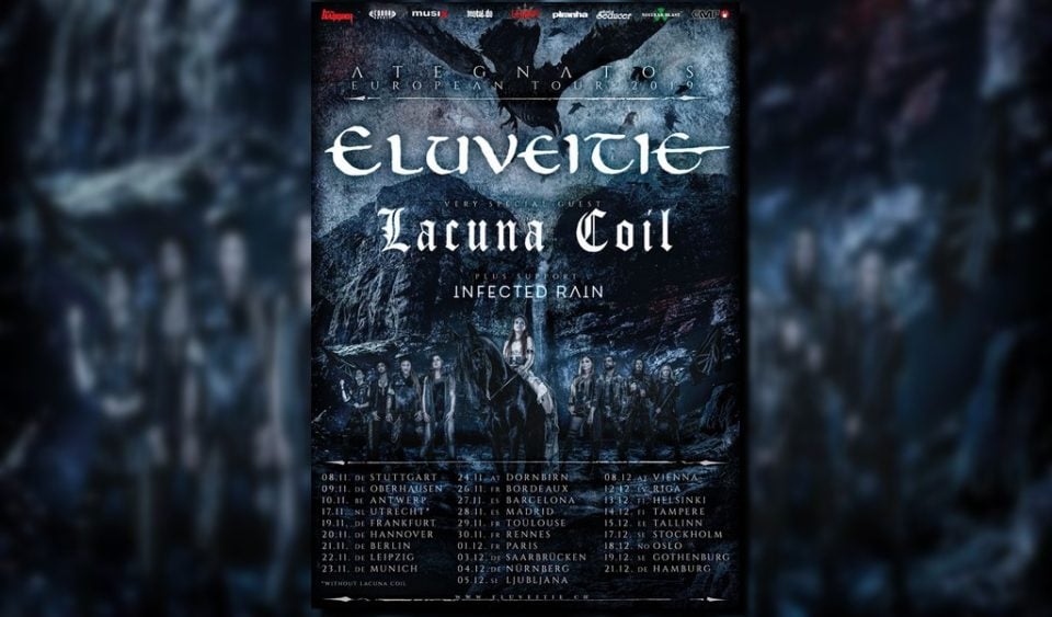 Eluveitie i Lacuna Coil na dwóch koncertach w Polsce
