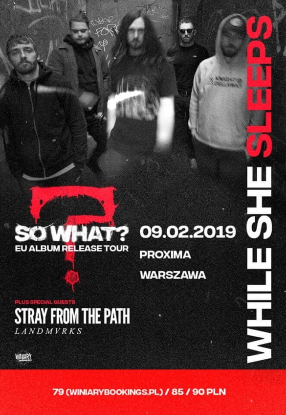 while she sleeps warszawa bilet 2019