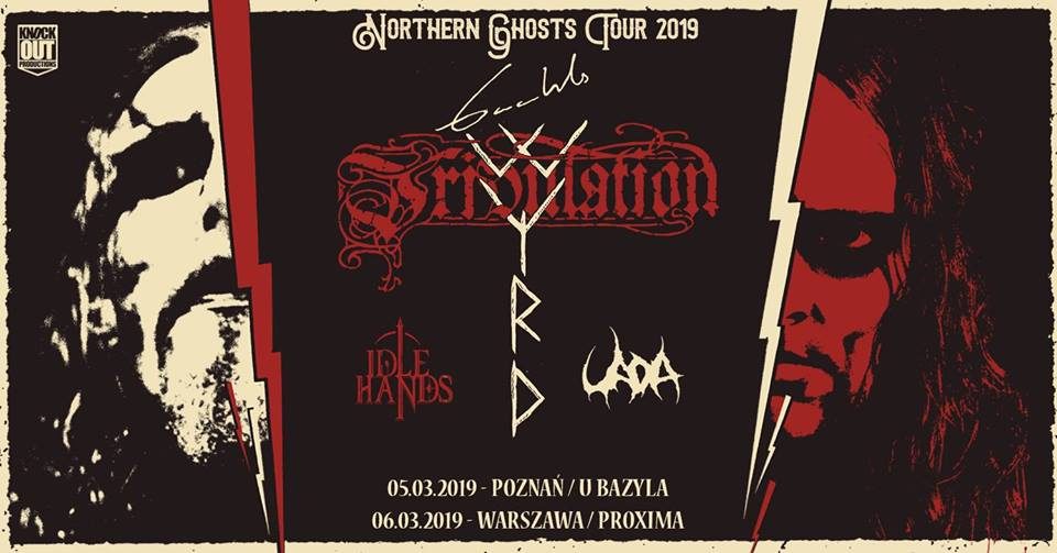 Gaahls Wyrd, Tribulation, Uada i Idle Hands już w przyszłym tygodniu w Poznaniu i Warszawie 1 Gaahls Wyrd Tribulation Uada Idle Hands 2019