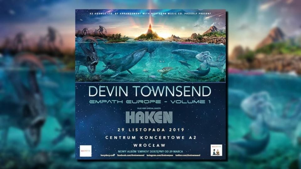 Devin Townsend i Haken zagrają koncert we Wrocławiu