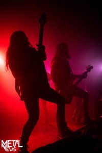 Gaahls Wyrd podczas koncertu w Warszawie