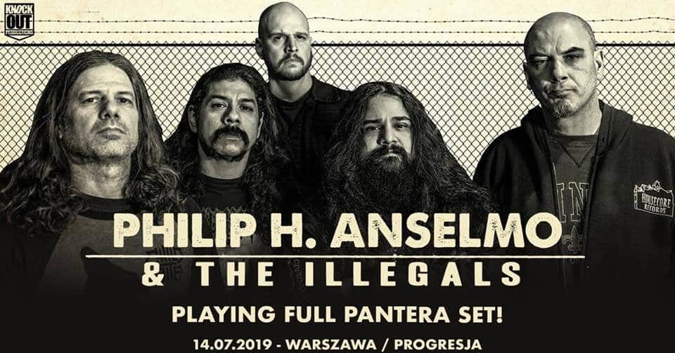 Philip H. Anselmo & The Illegals w lipcu w Warszawie