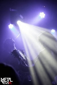 Tribulation podczas koncertu w Warszawie