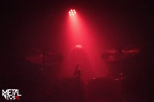 Tribulation podczas koncertu w Warszawie