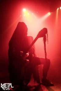 Tribulation podczas koncertu w Warszawie