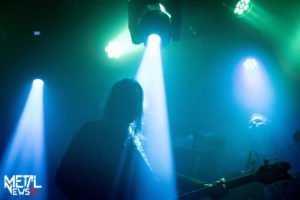 Tribulation podczas koncertu w Warszawie