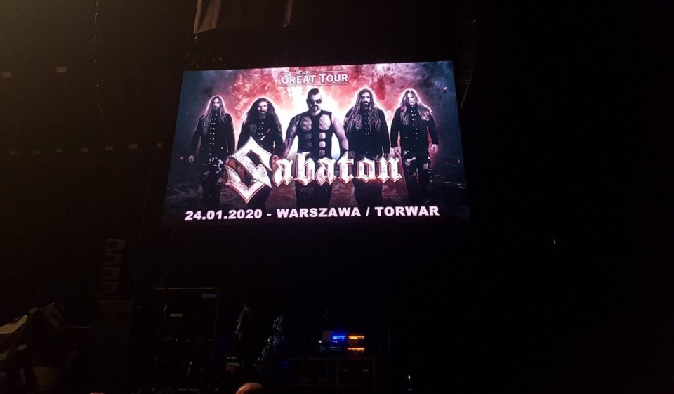 Sabaton w Polsce 2020