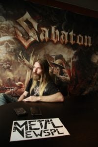 Basista Sabaton, Pär Sundström