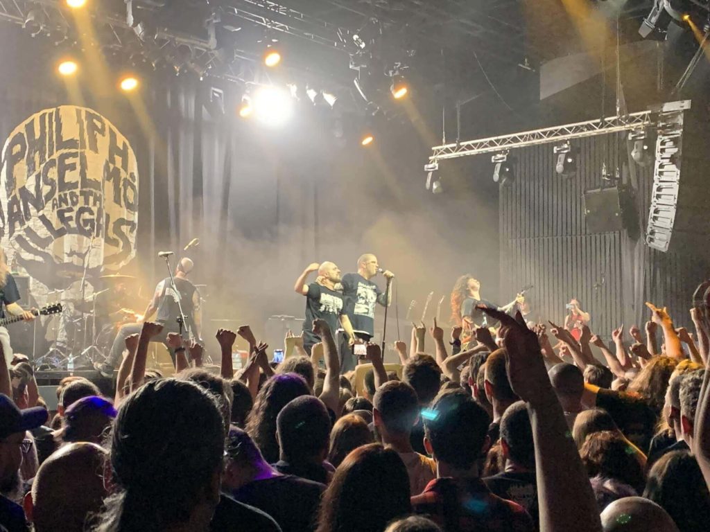 Phil Anselmo podcza skoncertu w Warszawie