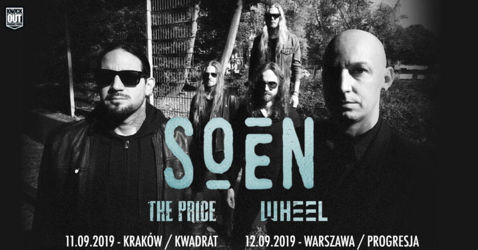 Koncert zespołu Soen w Krakowie i Warszawie