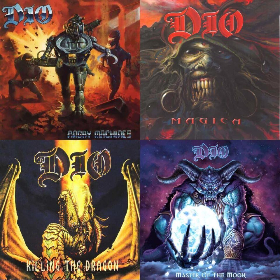Dio - do sprzedaży trafią 4 zremasterowane albumy 1 Zremasterowane albumy Dio