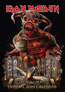 Kalendarz Iron Maiden na 2020 rok