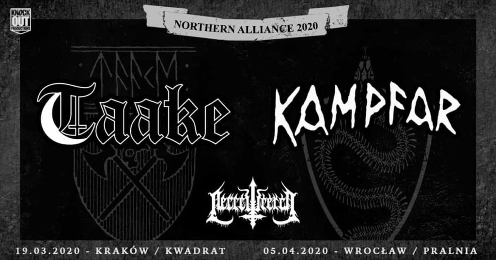 Taake i Kampfar zagrają w Polsce