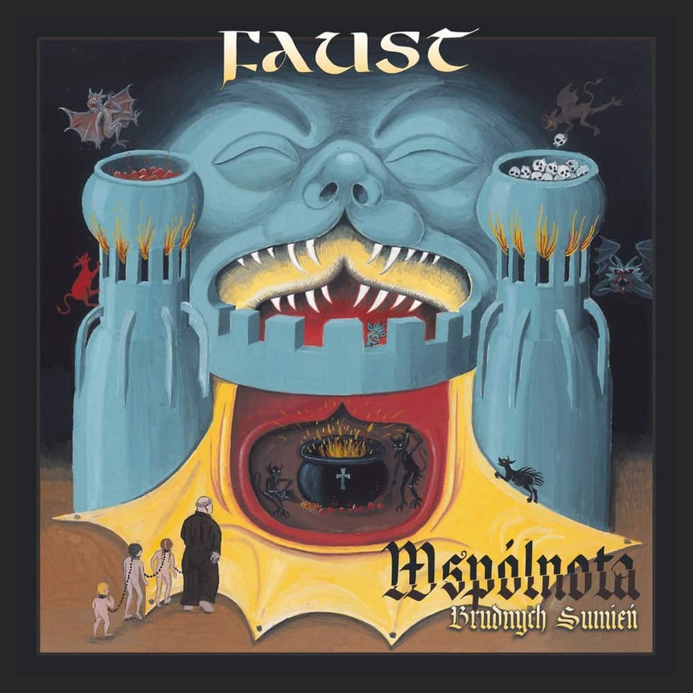 Faust wydał koncertowy album "VooDoo Live". Edycja fizyczna w 2024 2 Okładka płyty Wspólnota Brudnych Sumień zespołu Faust
