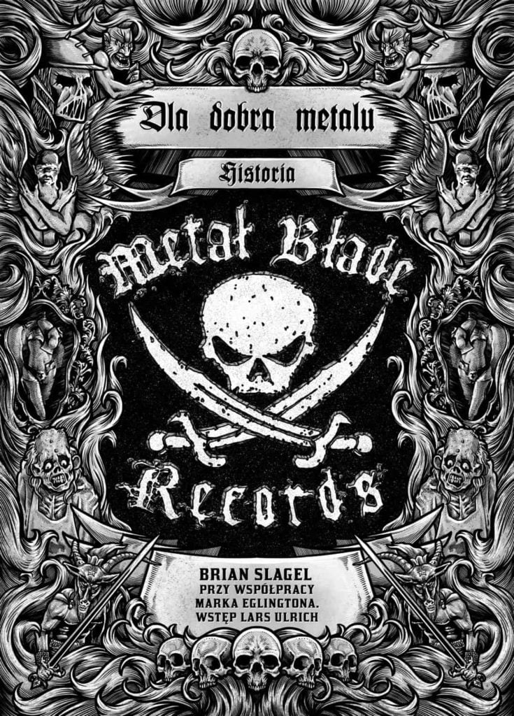 „Dla dobra metalu” – fragment książki o historii Metal Blade Records! 3 Okładka książki historia Metal Blade Records