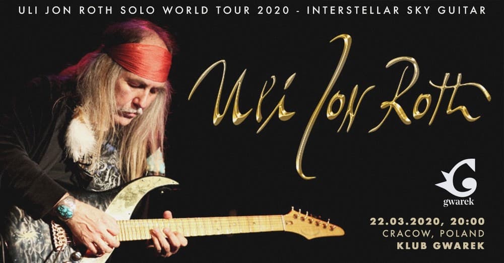 Wydarzenia rockowe i metalowe w marcu 2020 - co warto zobaczyć? 4 Uli Jon Roth w Krakowie