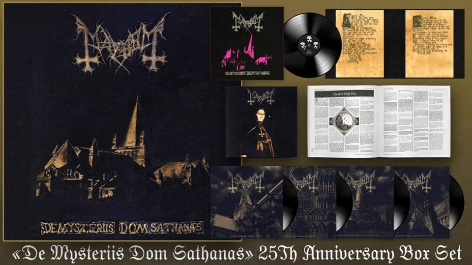 Mayhem De Mysteriis Dom Sathanas box set