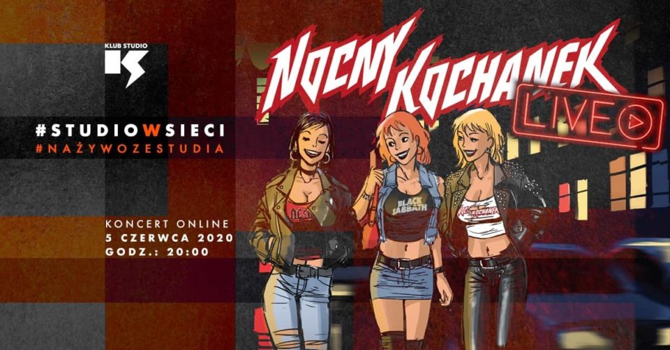 Nocny Kochanek live stream koncert