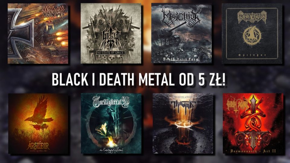 Promocje na black i death metalowe płyty