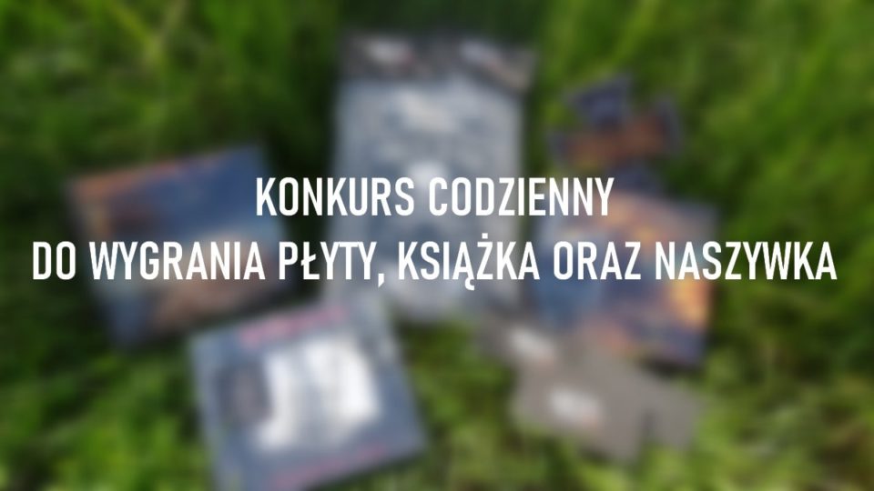 Konkurs z płytami metalowymi i książką do wygrania