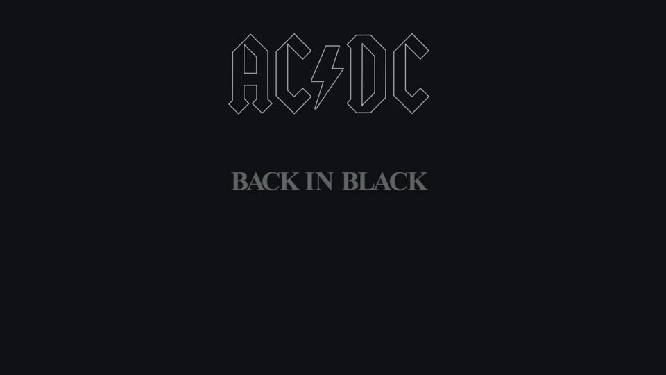 AC DC Back In Black