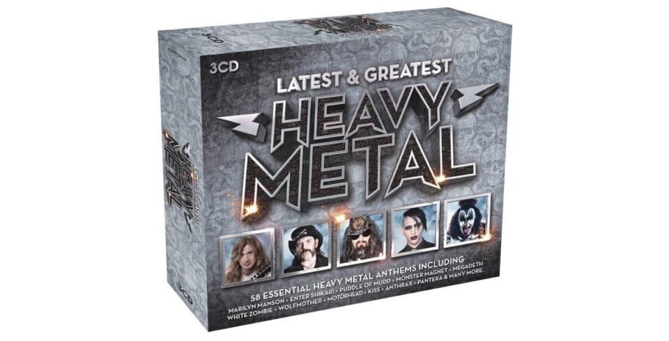 Składanka heavy metal z różnymi artystami