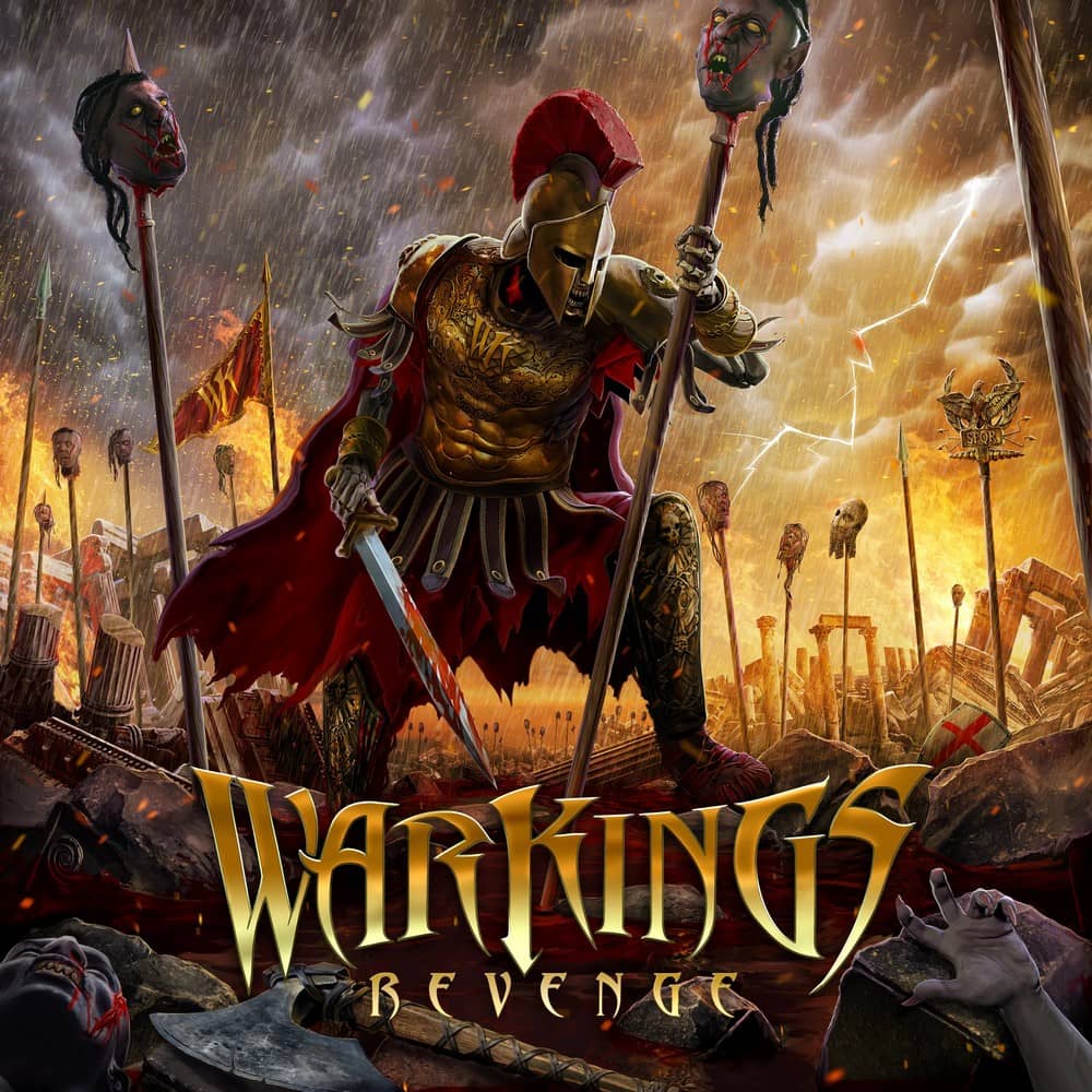 Power metalowy Warkings - premiera nowego albumu „Revenge” 2 Warkings okładka płyty Revenge