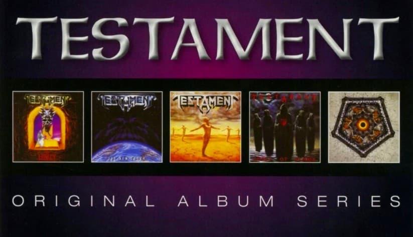 Testament box 5 cd