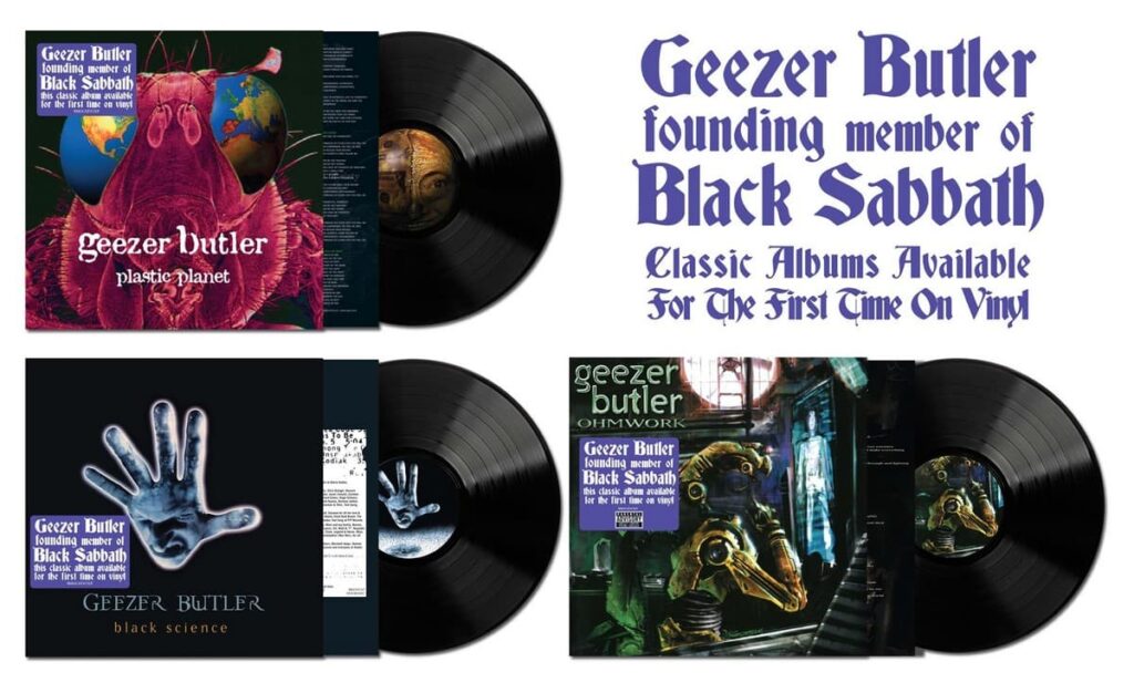 Znacie solową twórczość Geezera Butlera? BMG wznawia jego albumy! 5 Reedycje płyt Geezera Butlera na winylach