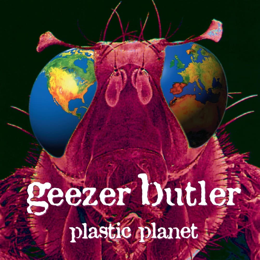 Znacie solową twórczość Geezera Butlera? BMG wznawia jego albumy! 2 Geezer Butler okładka Plastic Planet