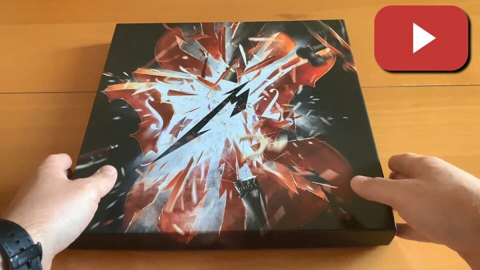 Unboxing S&M2 Metallica Limited Deluxe Box Set wideo