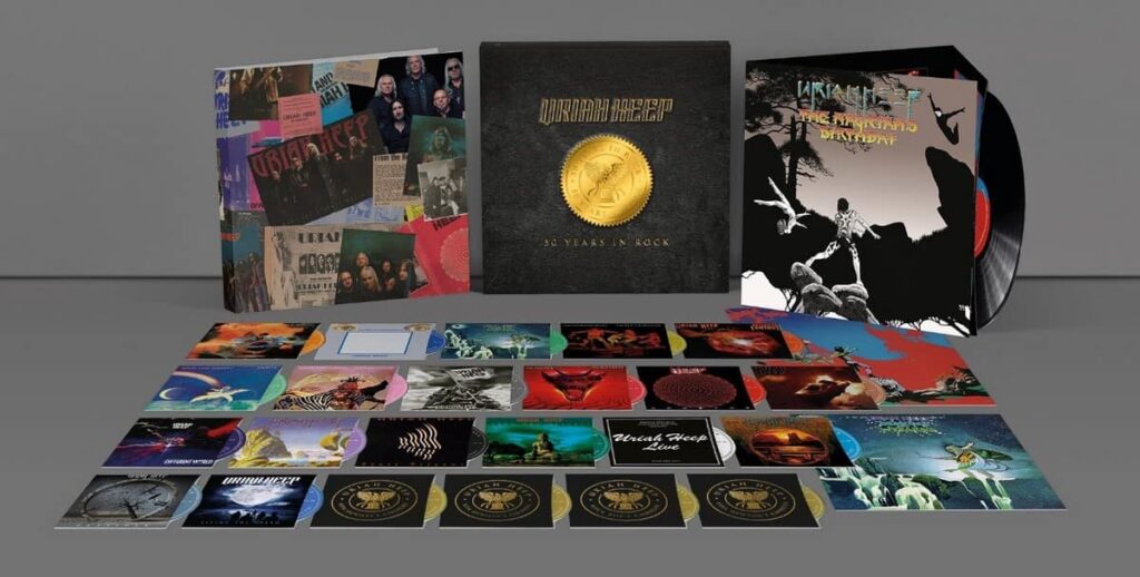 Uriah Heep: Wyjątkowy box z okazji 50-lecia. Poznaj zawartość i historię zespołu! 3 Zawartość boxu Uriah Heep