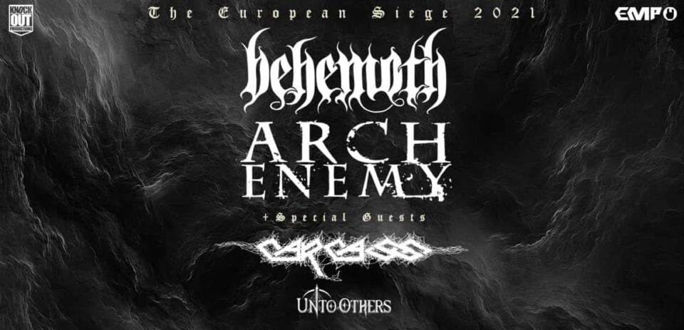 Behemoth Arch Enemy i Carcass w Polsce w 2021