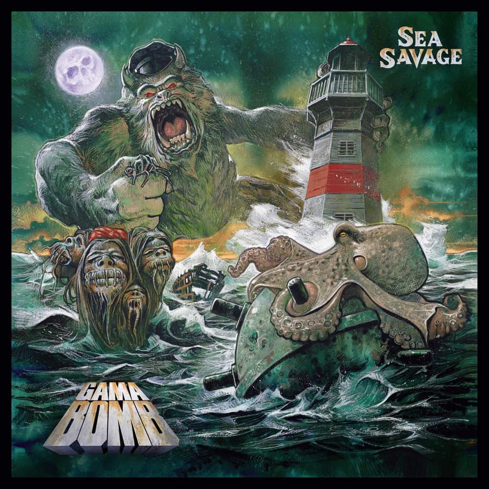 Przegląd nadchodzących premier rock/metal – grudzień 2020 2 Gama Bomb Sea Savage okładka
