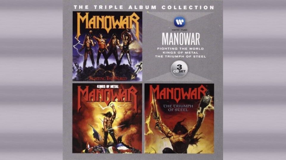 Manowar: The Triple Album Collection (3CD) za 20 zł 1 Manowar 3 CD box