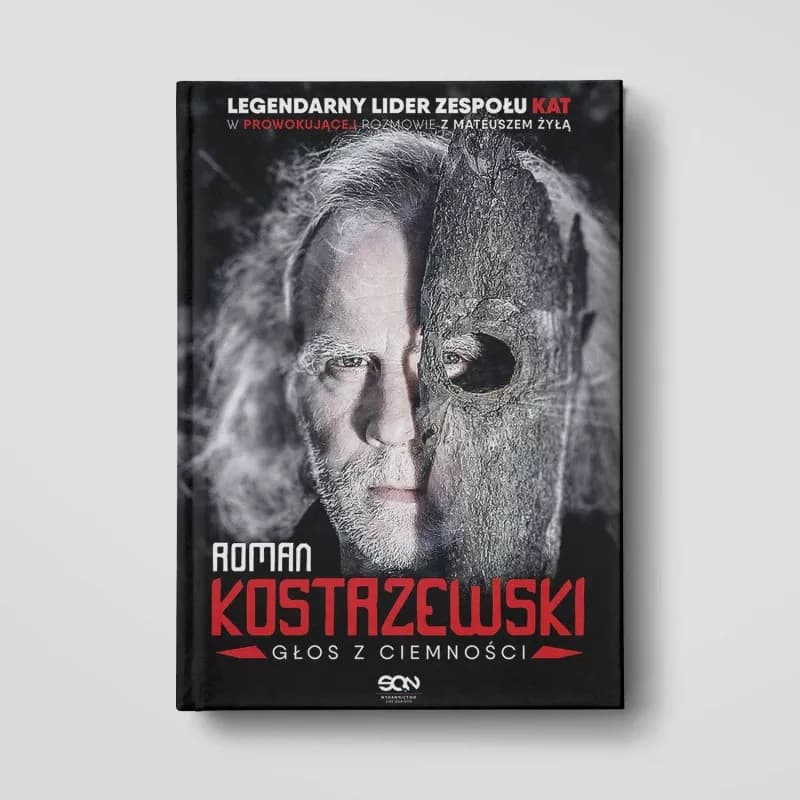 Książki o tematyce metalowej jako dobry pomysł na prezent świąteczny 5 Roman Kostrzewski Głos z ciemności