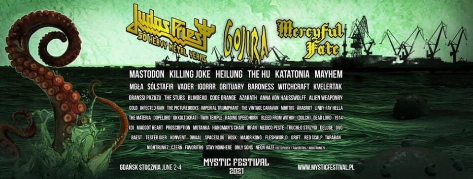 Mystic Festival pełny skład w 2021 roku