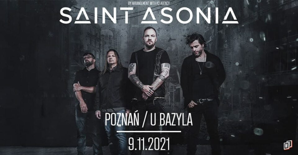 Koncert Saint Asonia w Poznaniu