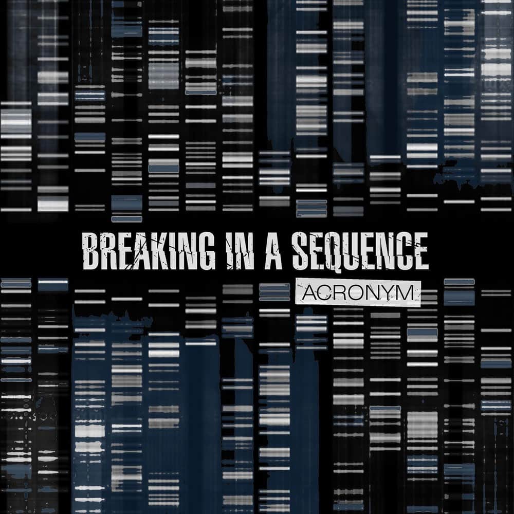 Były perkusista Korna wydał z Breaking In A Sequence mini-album 2 Breaking In A Sequence Acronym okładka
