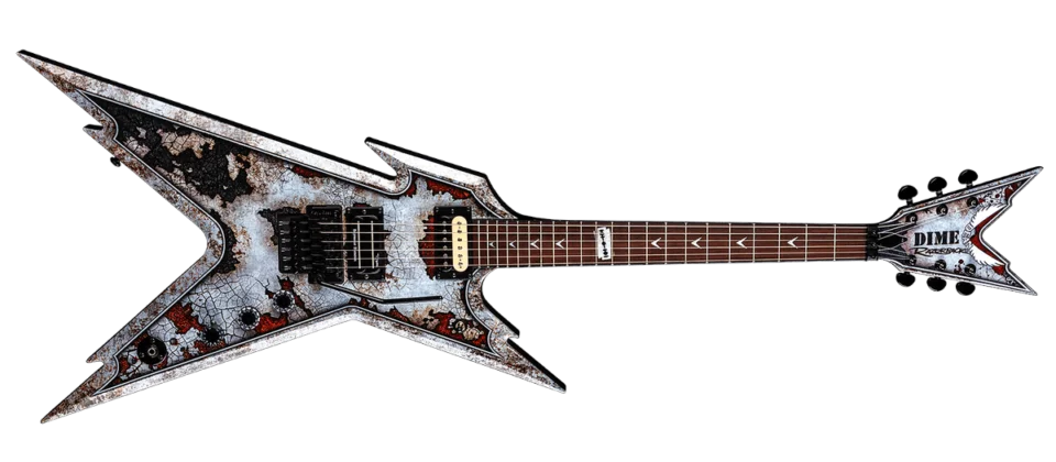 Dean Guitars wznawia produkcję gitary „Dime Razorback Rust