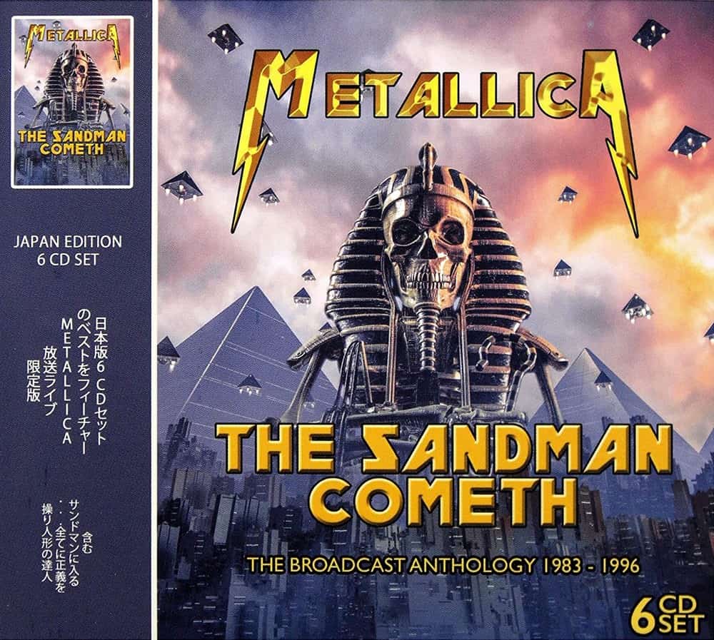 Mega zestaw płyt z koncertami Metalliki na każdą kieszeń! 2 Metallica The Sandman Cometh The Broadcast Anthology