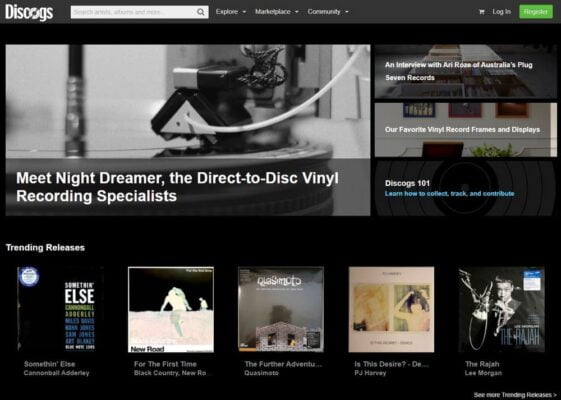 Discogs – co oferuje największy internetowy spis dyskografii?