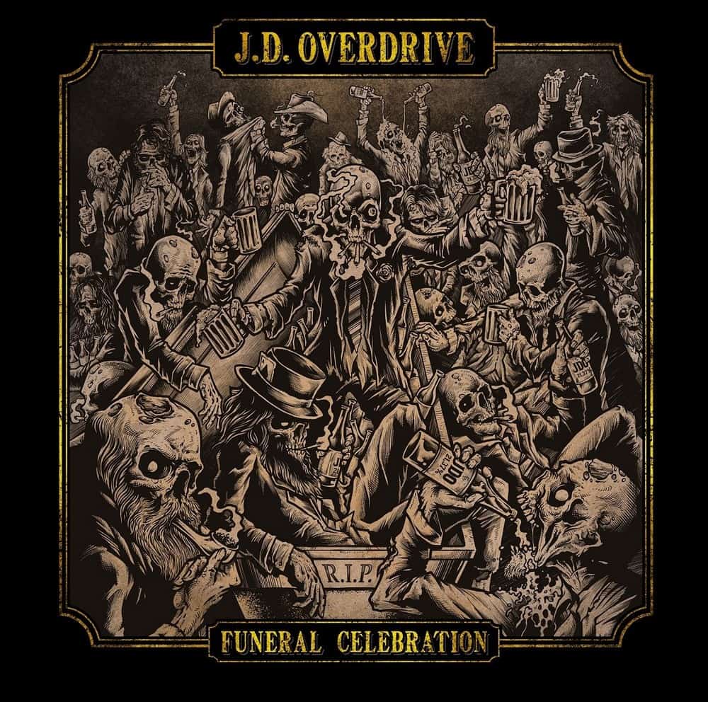 J. D. Overdrive wyda pożegnalną płytę „Funeral Celebration” 6 JD Overdrive Funeral Celebration okładka