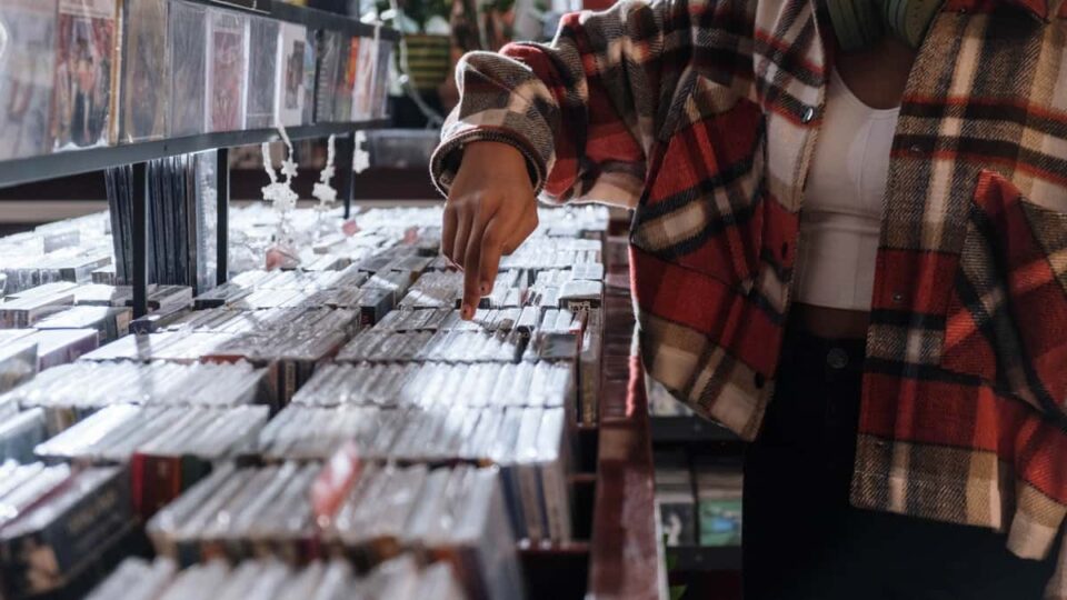 Wybór płyt muzycznych