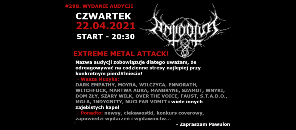 Black metal w Radio ProRock