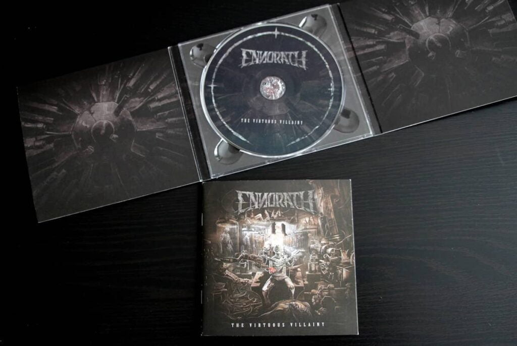 Recenzja Ennorath „The Virtuous Villainy”, czyli przyszłość należy do bezdusznych 3 Ennorath album The Virtuous Villainy wydanie digipack