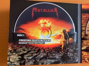 Metallica - „The Sandman Cometh”. Czy to legalne wydawnictwo? 8 Metallica Creeping Death in Texas CD1