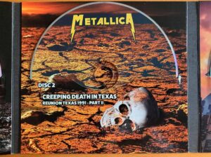 Metallica - „The Sandman Cometh”. Czy to legalne wydawnictwo? 9 Metallica Creeping Death in Texas CD2