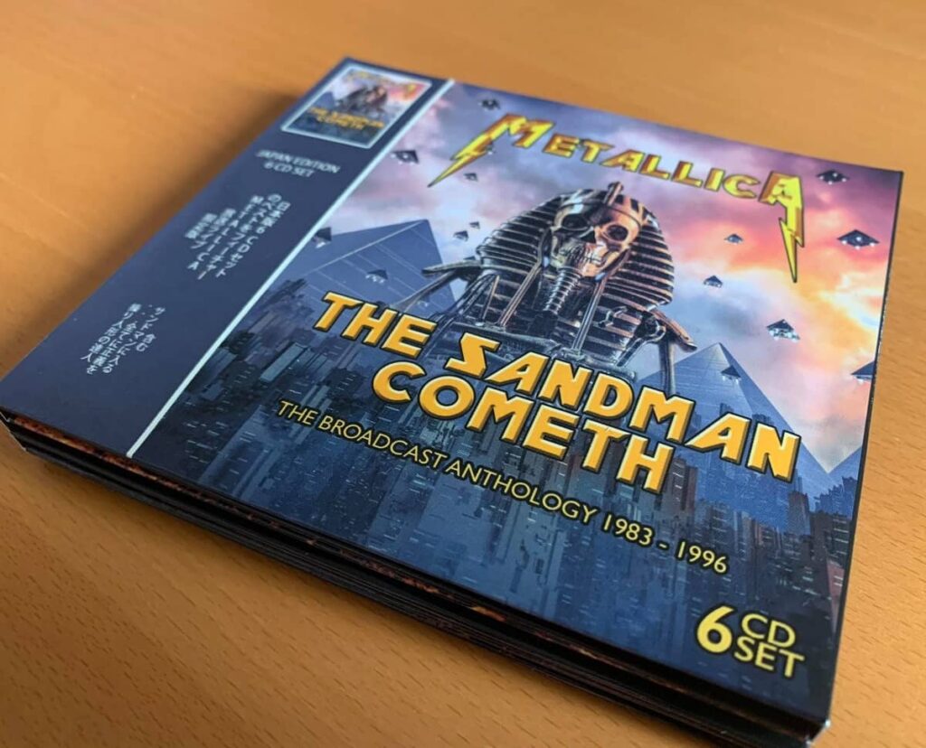 Metallica - „The Sandman Cometh”. Czy to legalne wydawnictwo? 7 Metallica The Sandman Cometh okładka